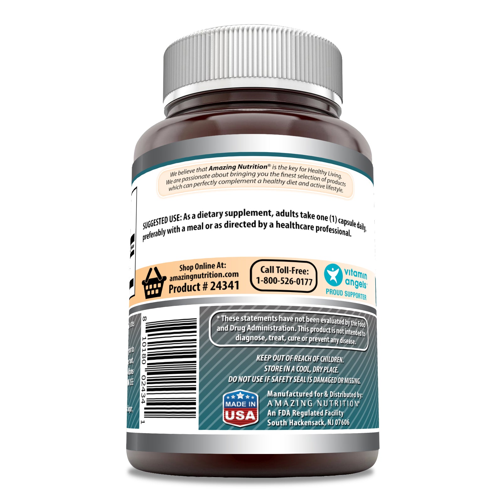 Amazing Formulas L-Citrulline |  750 Mg | 180 Capsules