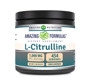 Amazing Formulas L-Citrulline | 1 LB Powder | 454 Servings | 1,000 Mg Per Serving