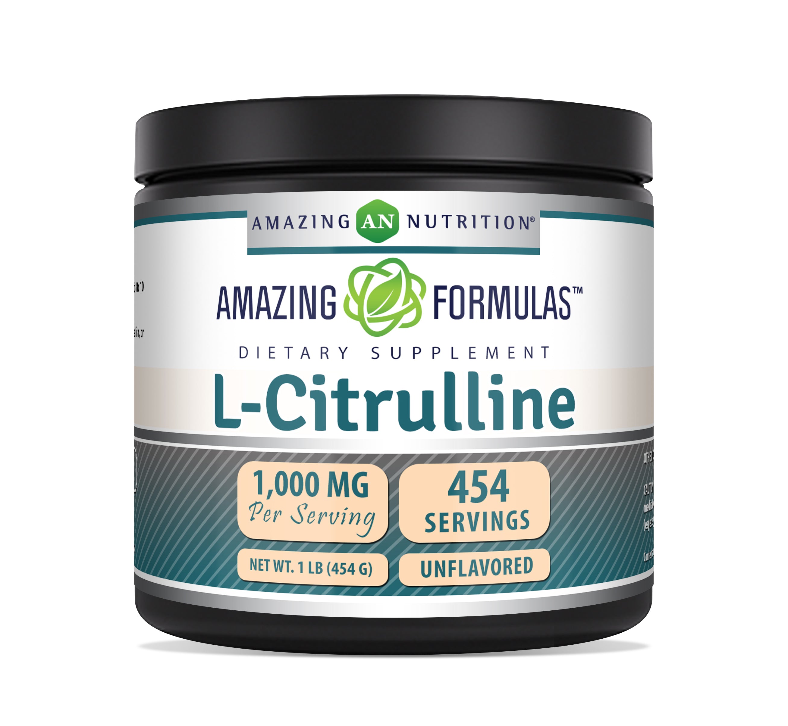 Amazing Formulas L-Citrulline 1000 Mg | 1 LB (454 G) | Unflavored Pre & Post Workout Powder
