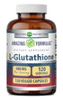 Amazing Formulas L-Glutathione (Reduced) 500 Mg | 120 Veggie Capsules