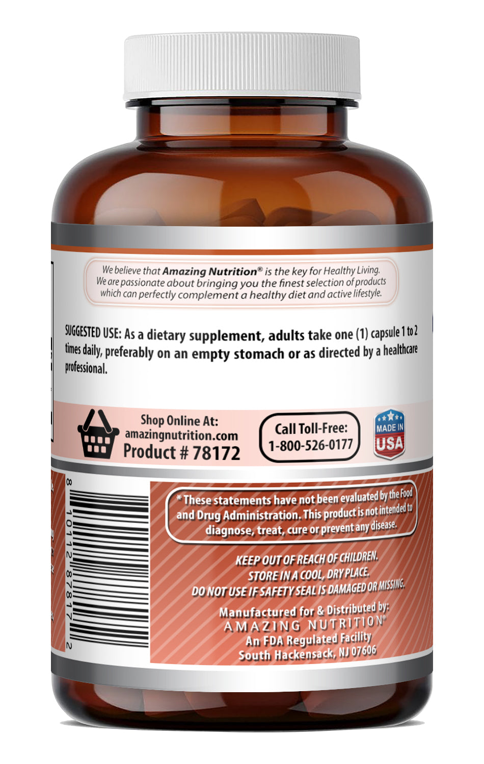 Amazing Formulas L-Lysine (as L-Lysine HCl) 500 Mg | 120 Capsules