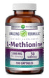 Amazing Formulas L-Methionine | 1000 Mg per Serving | 100 Capsules