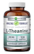Amazing Formulas L-Theanine 200 Mg | 120 Veggie Capsules