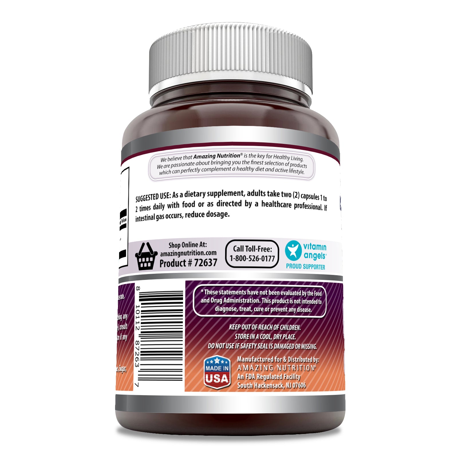 Amazing Formulas MSM | 2000 Mg Per Serving | 250 Capsules