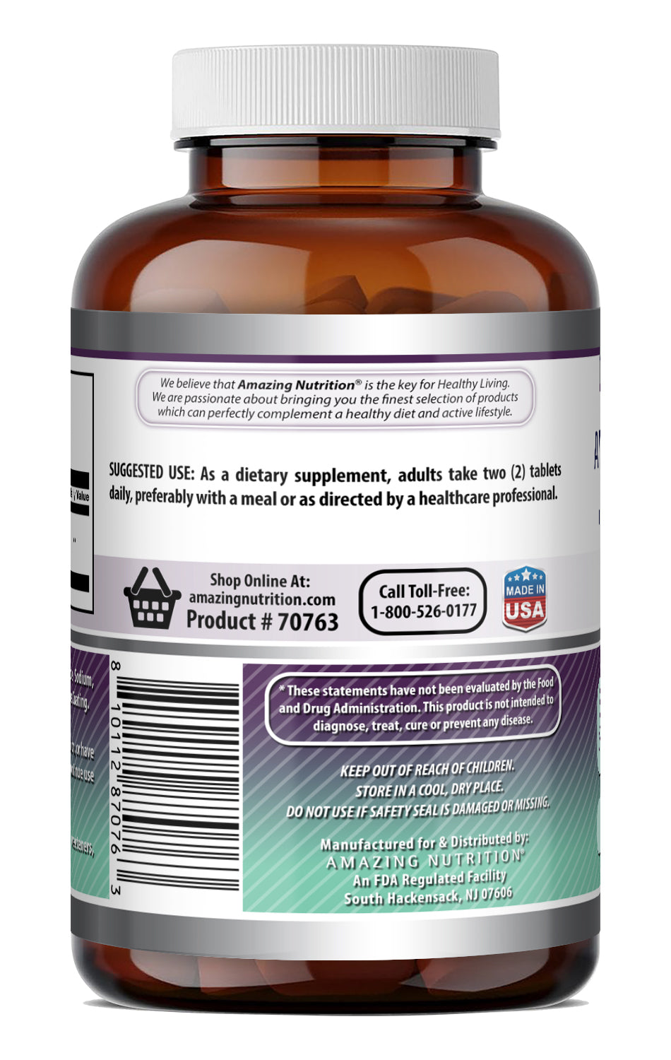 Amazing Formulas MSM (Methylsulfonylmethane) 3000 Mg per Serving | 360 Tablets