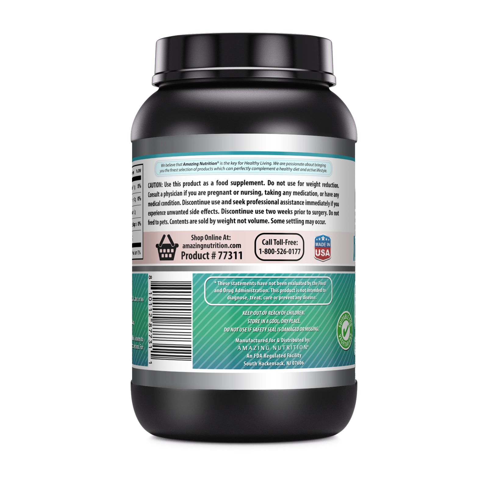 Amazing Formulas Maltodextrin 15 Grams Powder | 4 LB (1,814 Grams) | Unflavored