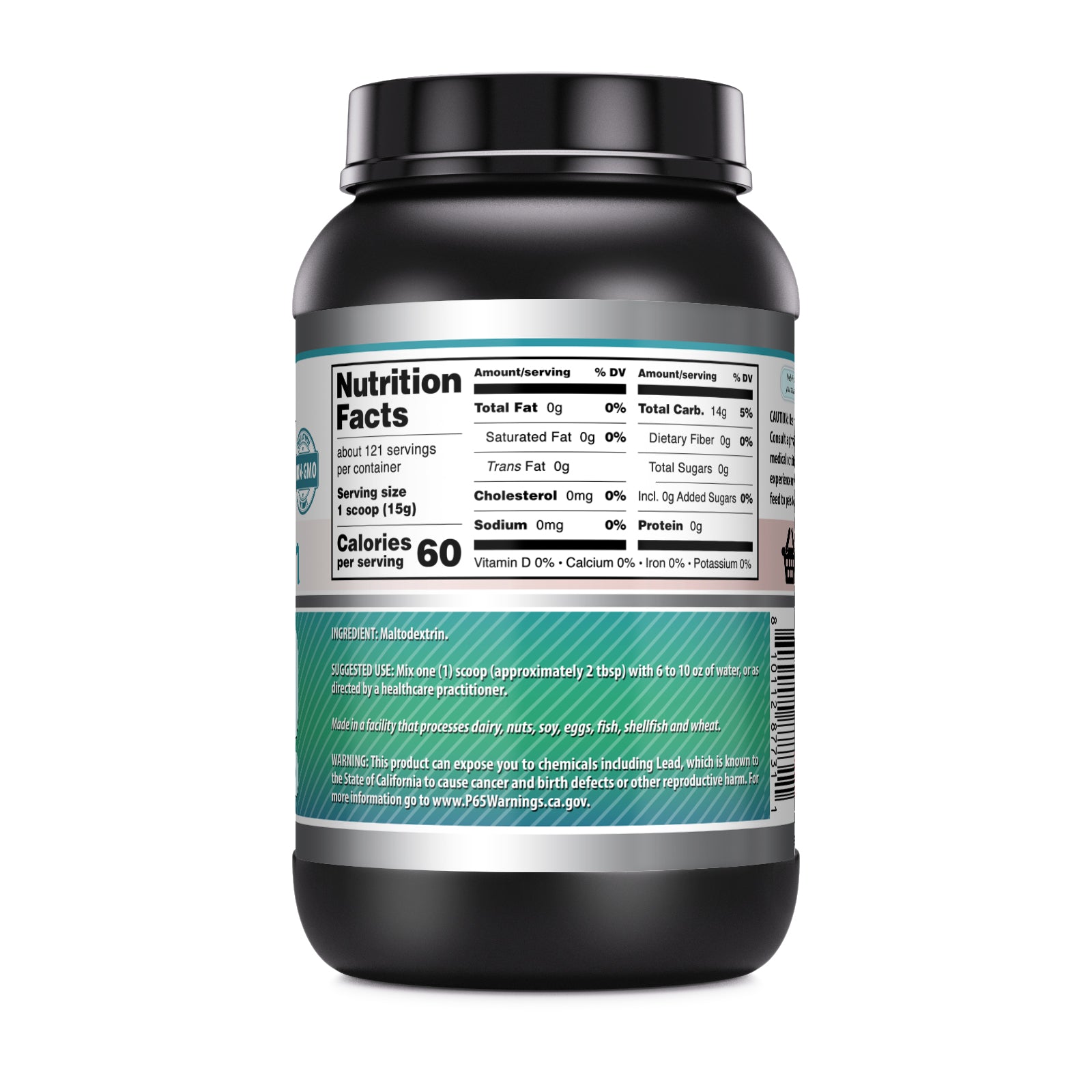 Amazing Formulas Maltodextrin 15 Grams Powder | 4 LB (1,814 Grams) | Unflavored