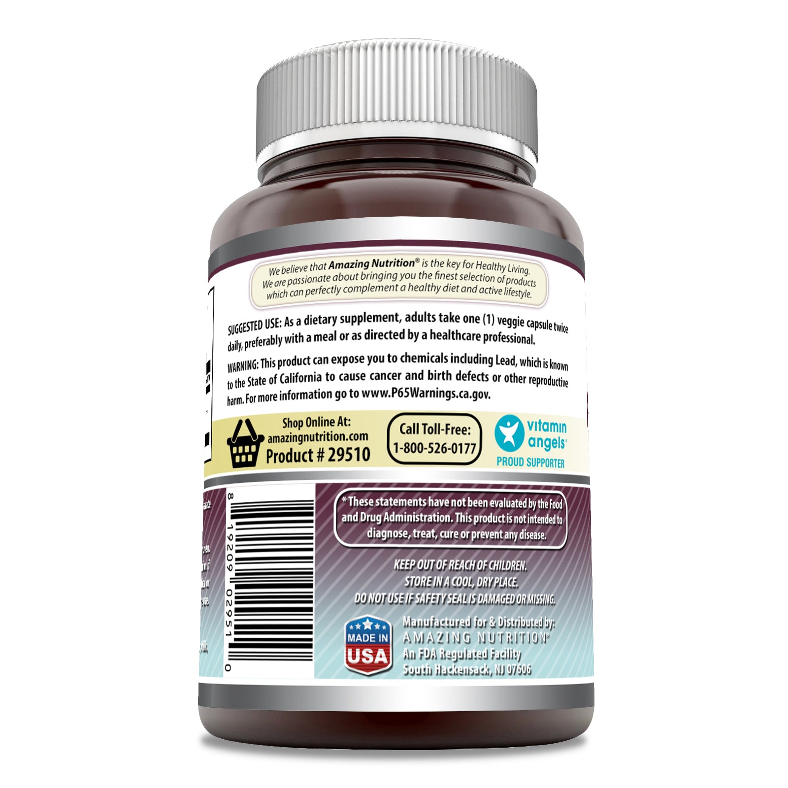 Amazing Formulas Marshmallow Root | 480 mg | 100 Veggie Capsules