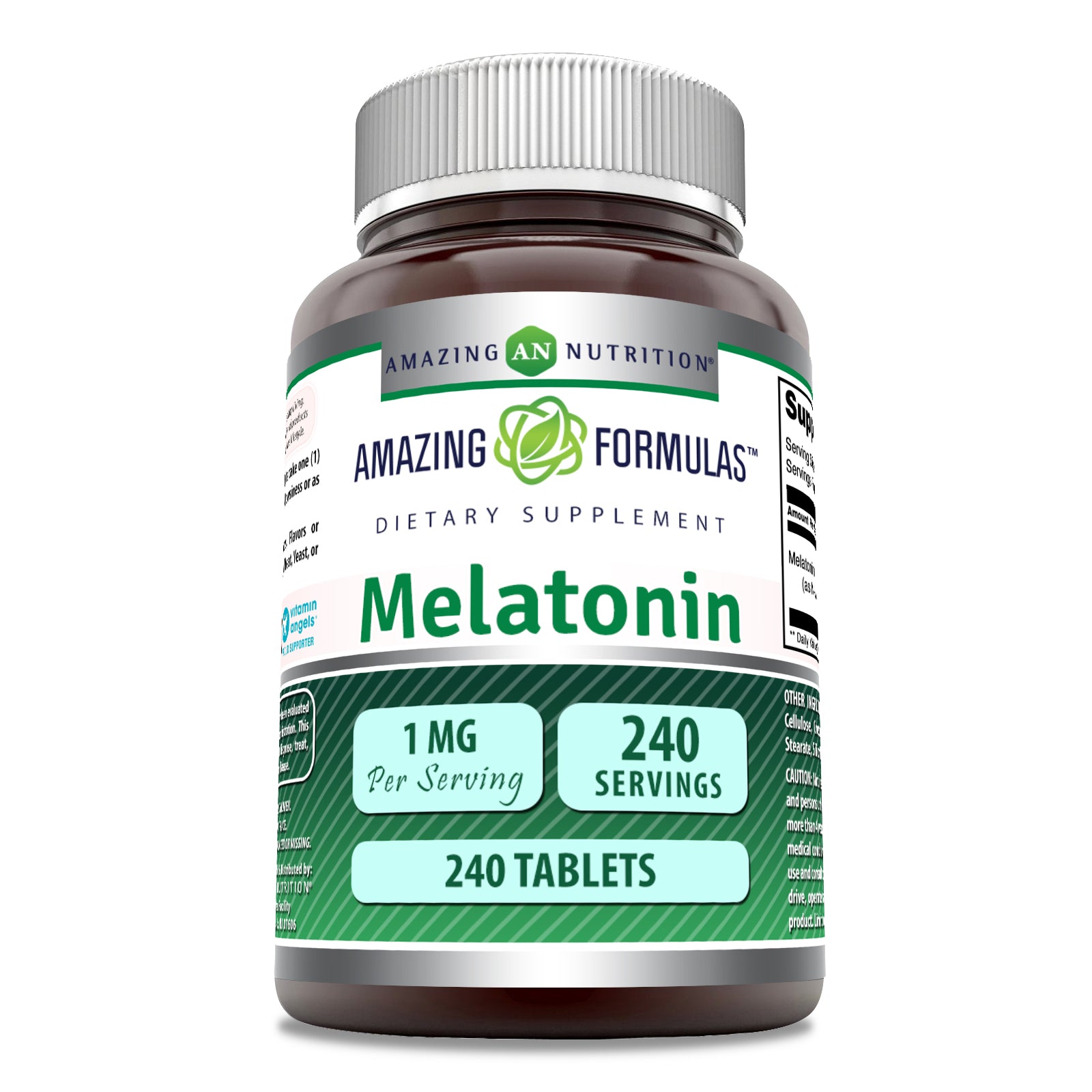 Amazing Formulas Melatonin | 1 Mg | 240 Tablets