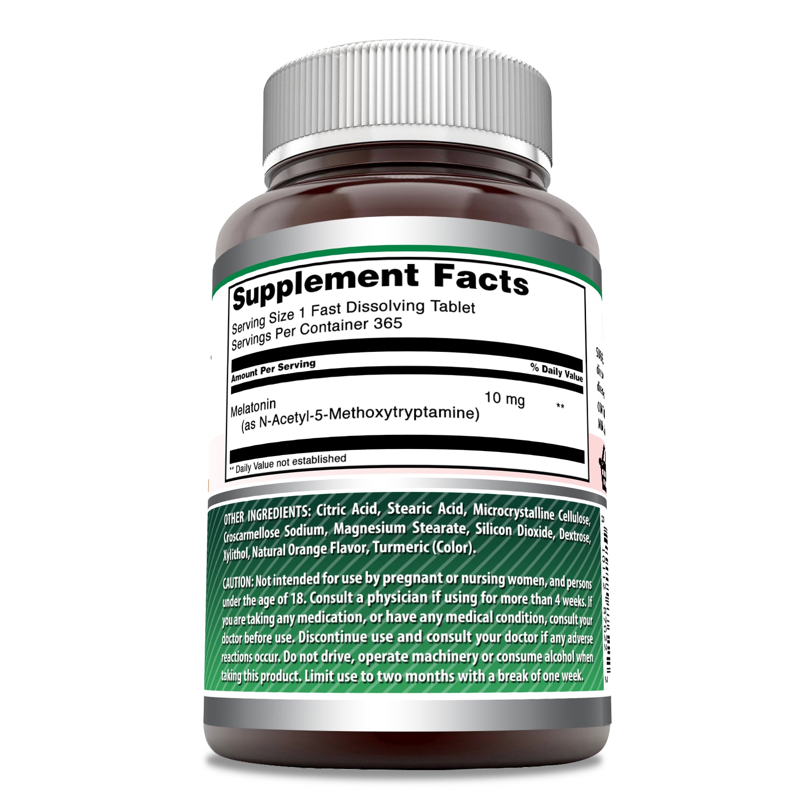 Amazing Formulas Melatonin | 10 Mg | 365 Fast Dissolving Tablet | Citrus Flavor