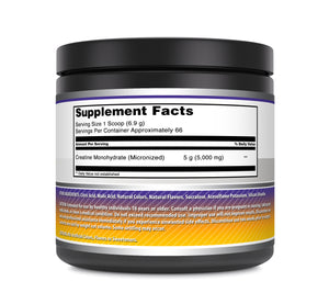 Amazing Formulas Creatine Micronized 5 Grams | Pineapple Flavor | 66 Servings 1 LB (454 G)