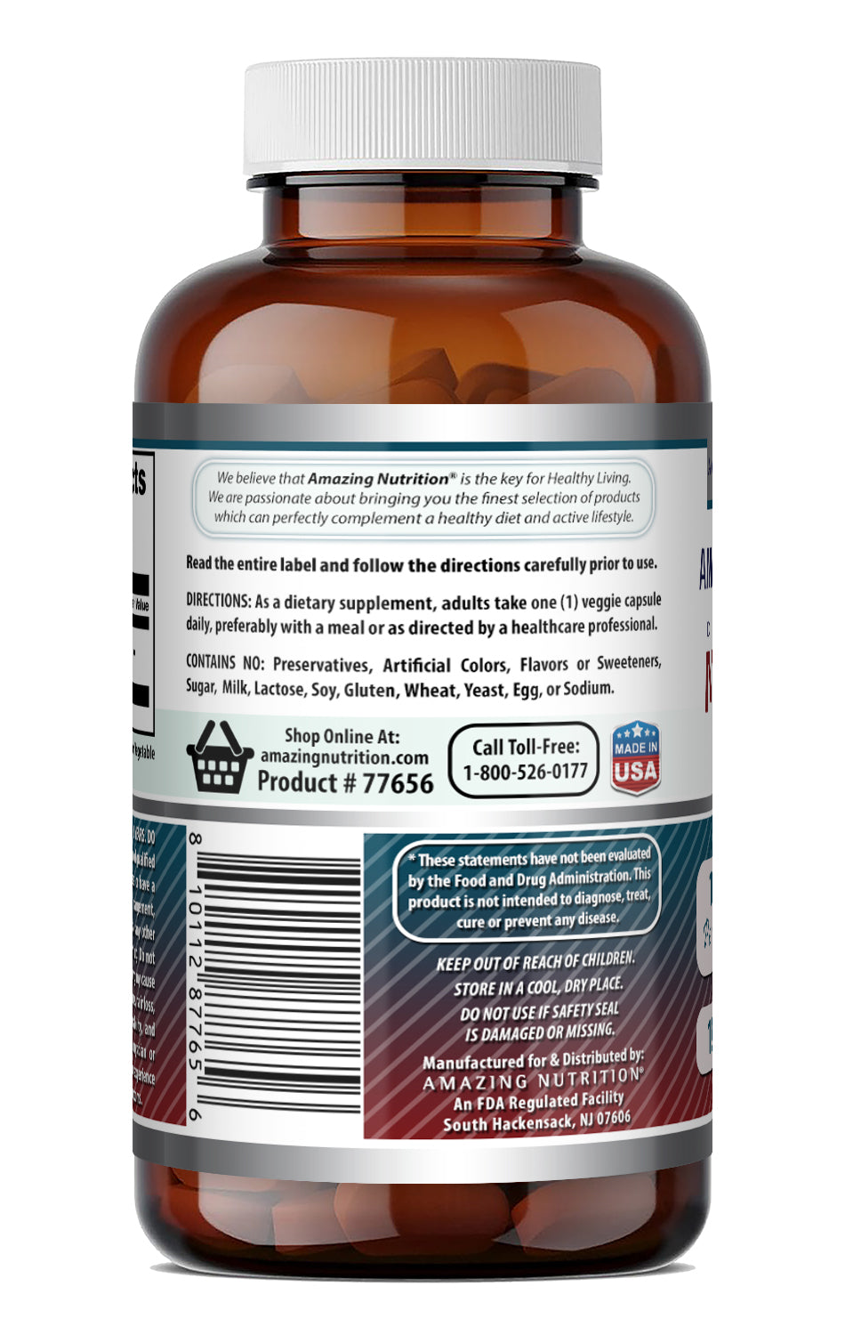 Amazing Formulas Micronized DHEA 100 Mg | 120 Veggie Capsules