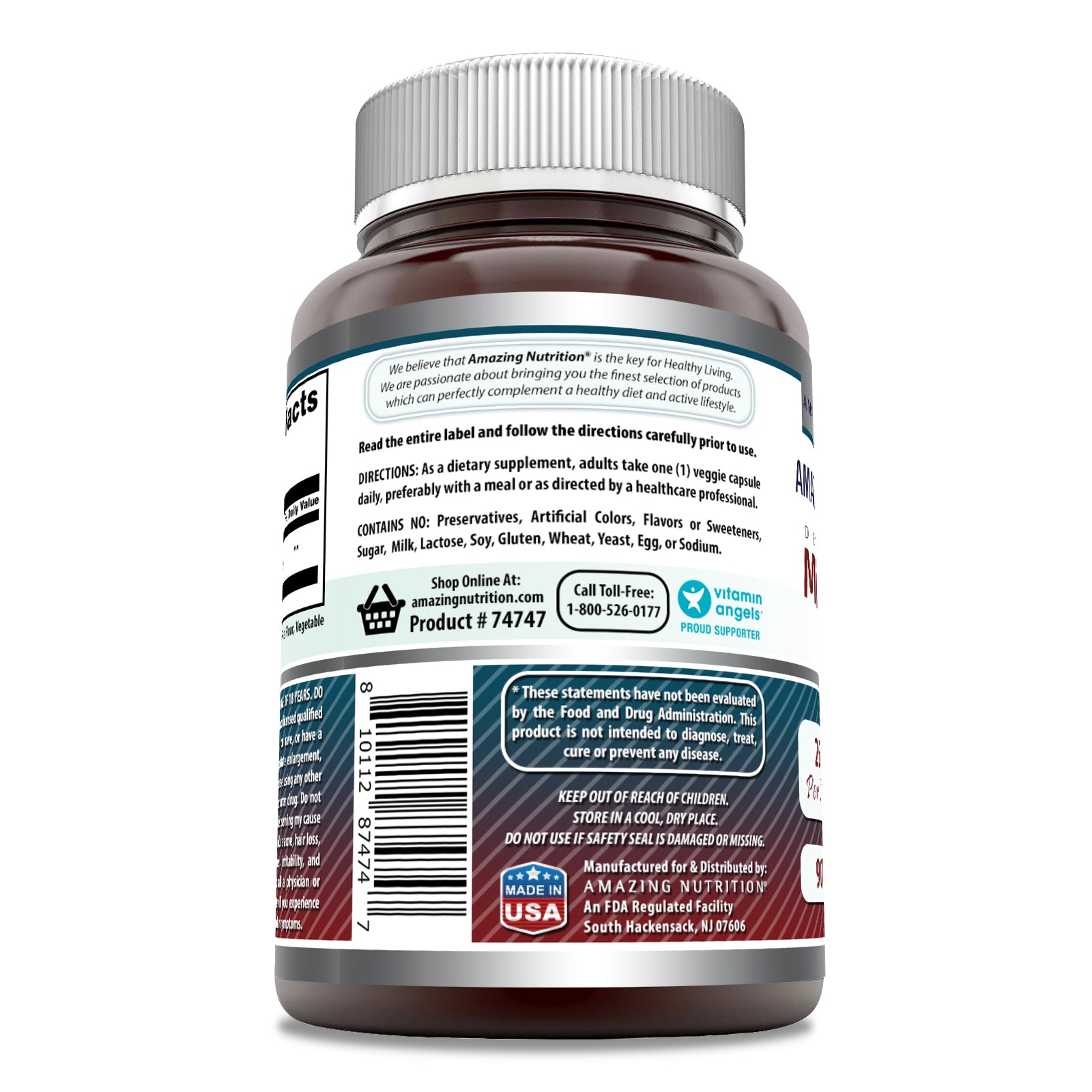 Amazing Formulas Micronized DHEA | 25 Mg | 90 Veggie Capsules