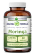 Amazing Formulas Moringa 4:1 Extract 1000 Mg per Serving | 120 Veggie Capsules