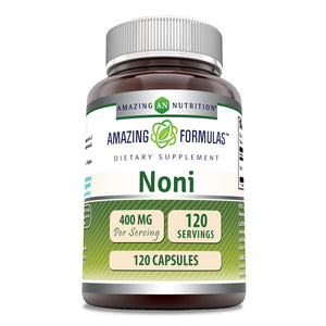 Amazing Formulas Noni | 400 Mg | 120 Capsules