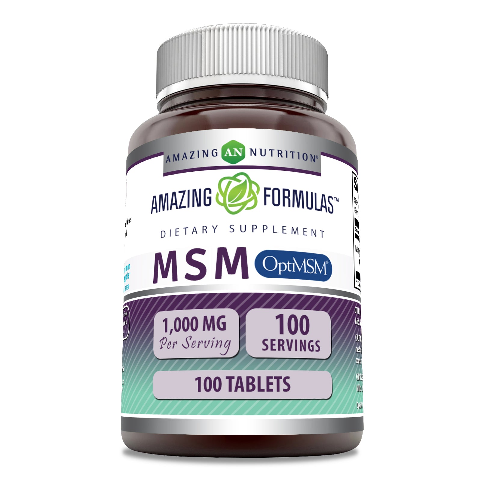 Amazing Formulas OptiMSM | 1000 Mg | 100 Tablets