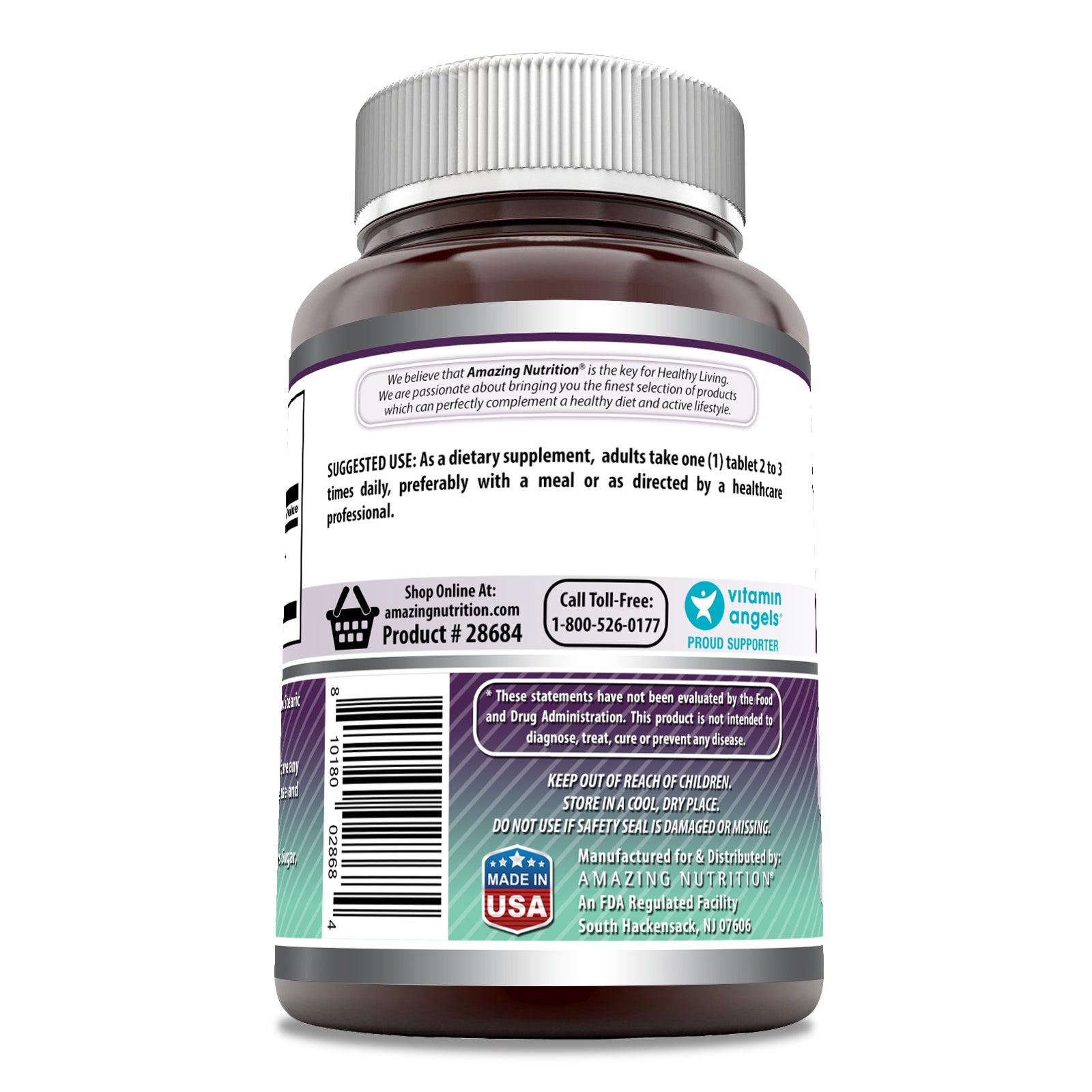 Amazing Formulas OptiMSM | 1000 Mg | 200 Tablets