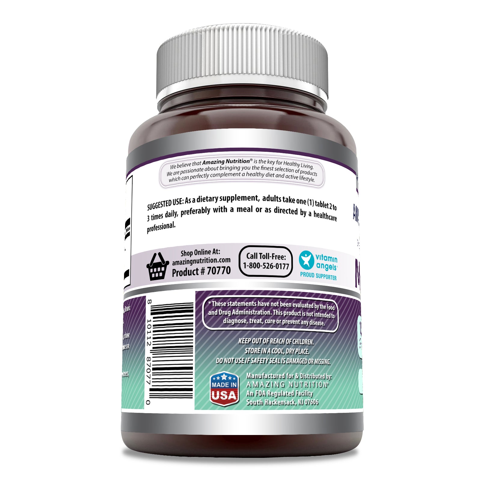 Amazing Formulas OptiMSM | 1500 Mg | 360 Tablets