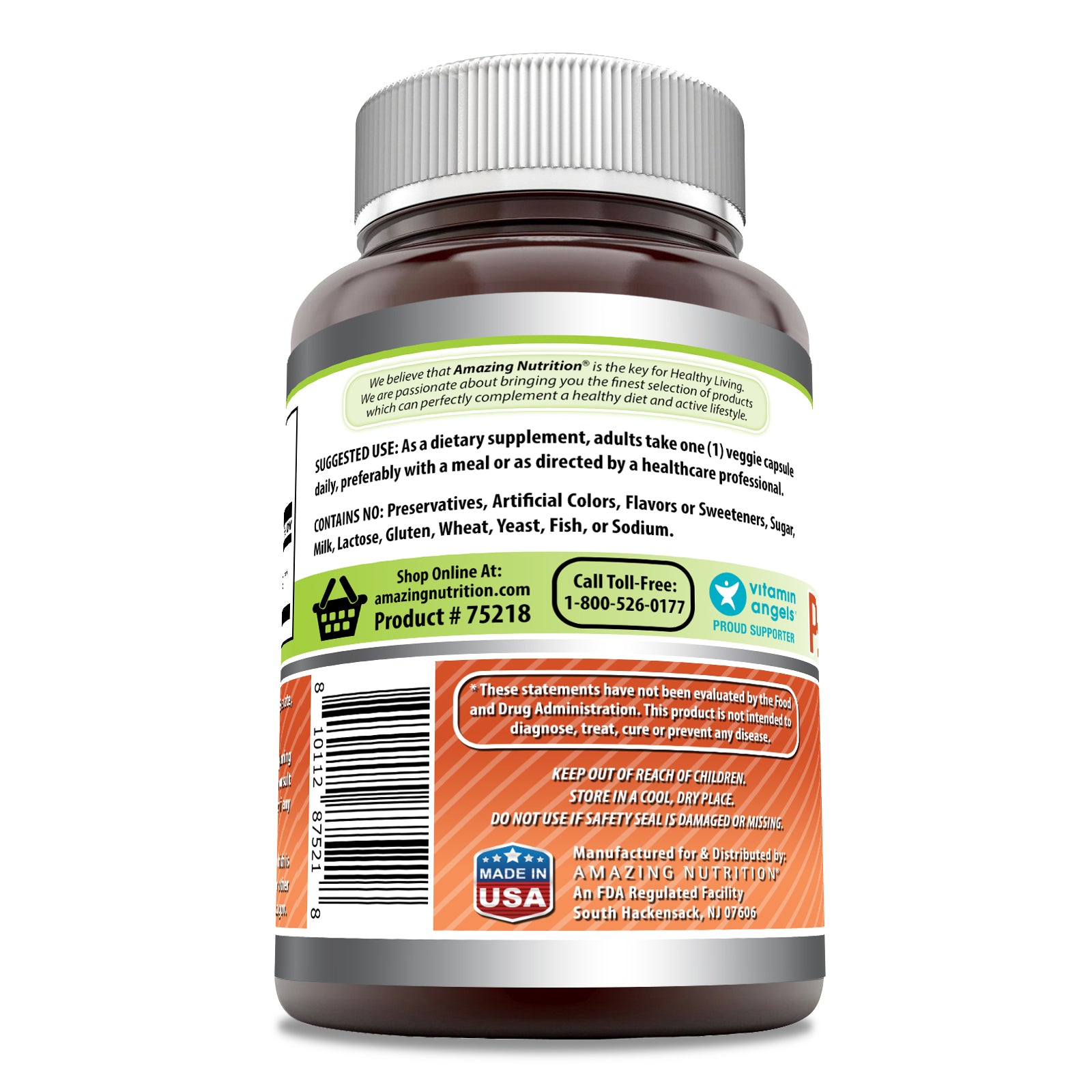 Amazing Formulas Psyllium Husk | 750 Mg | 360 Veggie Capsules