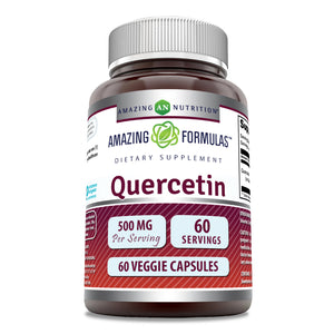 Amazing Formulas Quercetin | 500 Mg | 60 Vegetarian Capsules