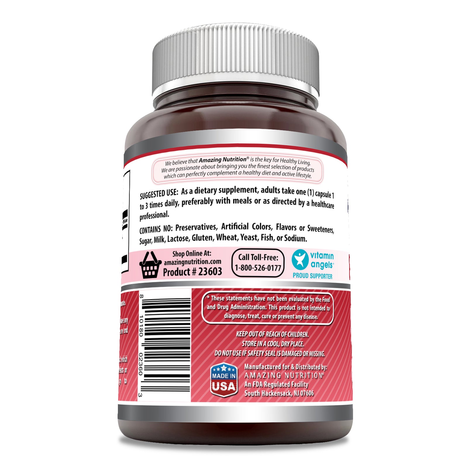 Amazing Formulas Red Clover | 430 Mg | 180 Capsules