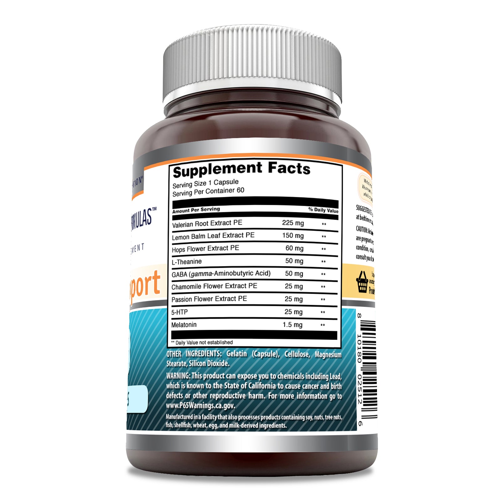 Amazing Formulas Sleep Support | 60 Capsules