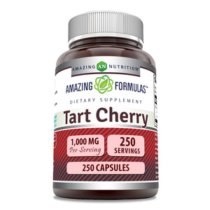 Amazing Formulas Tart Cherry Extract | 1000 Mg |  250 Capsules