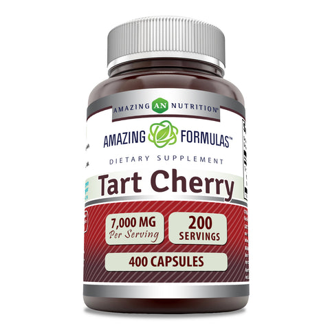Image of Amazing Formulas Tart Cherry Extract | 7000 Mg Per Serving | 400 Capsules
