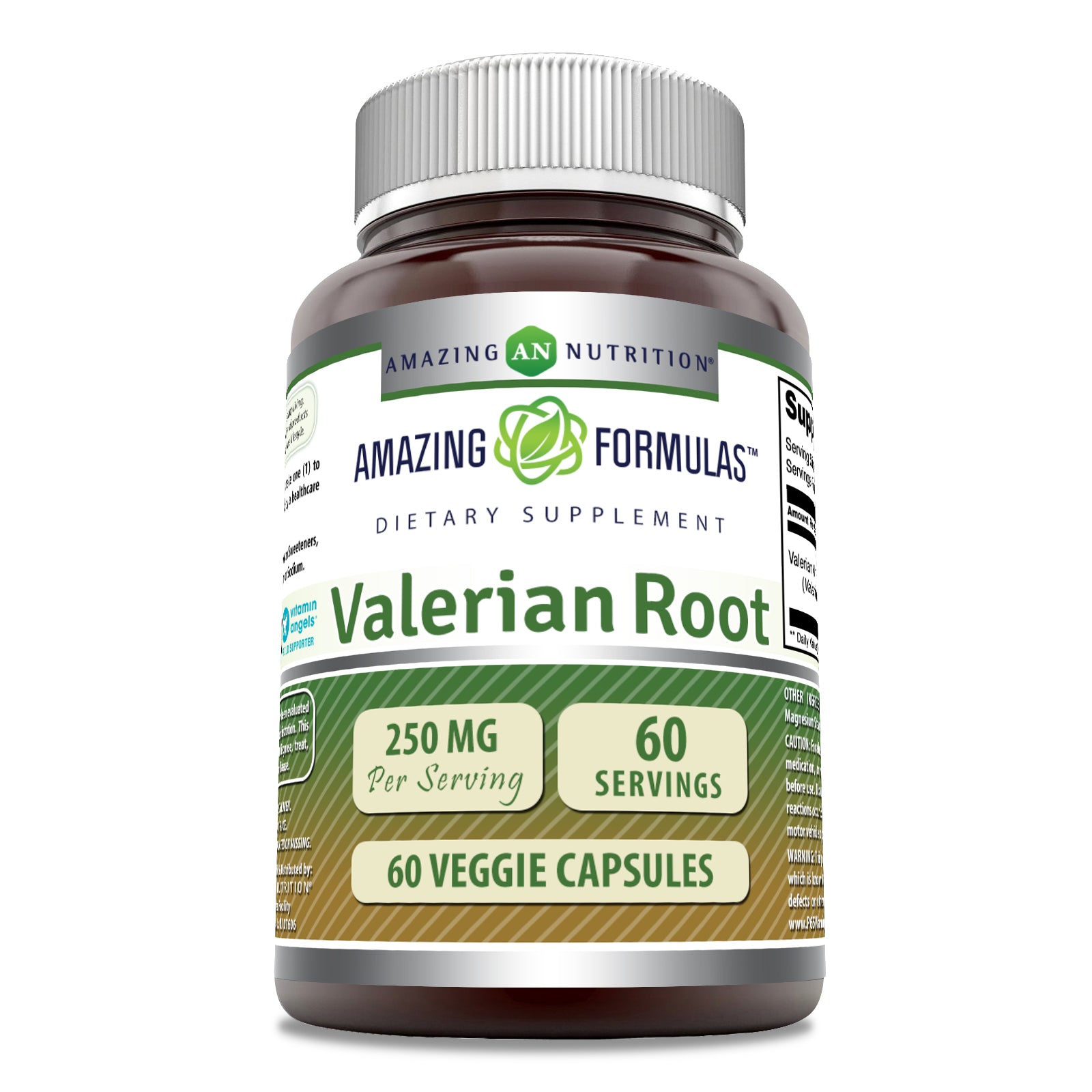 Amazing Formulas Valerian Root | 250 Mg | 60 Veggie Capsules
