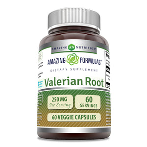 Amazing Formulas Valerian Root | 250 Mg | 60 Veggie Capsules