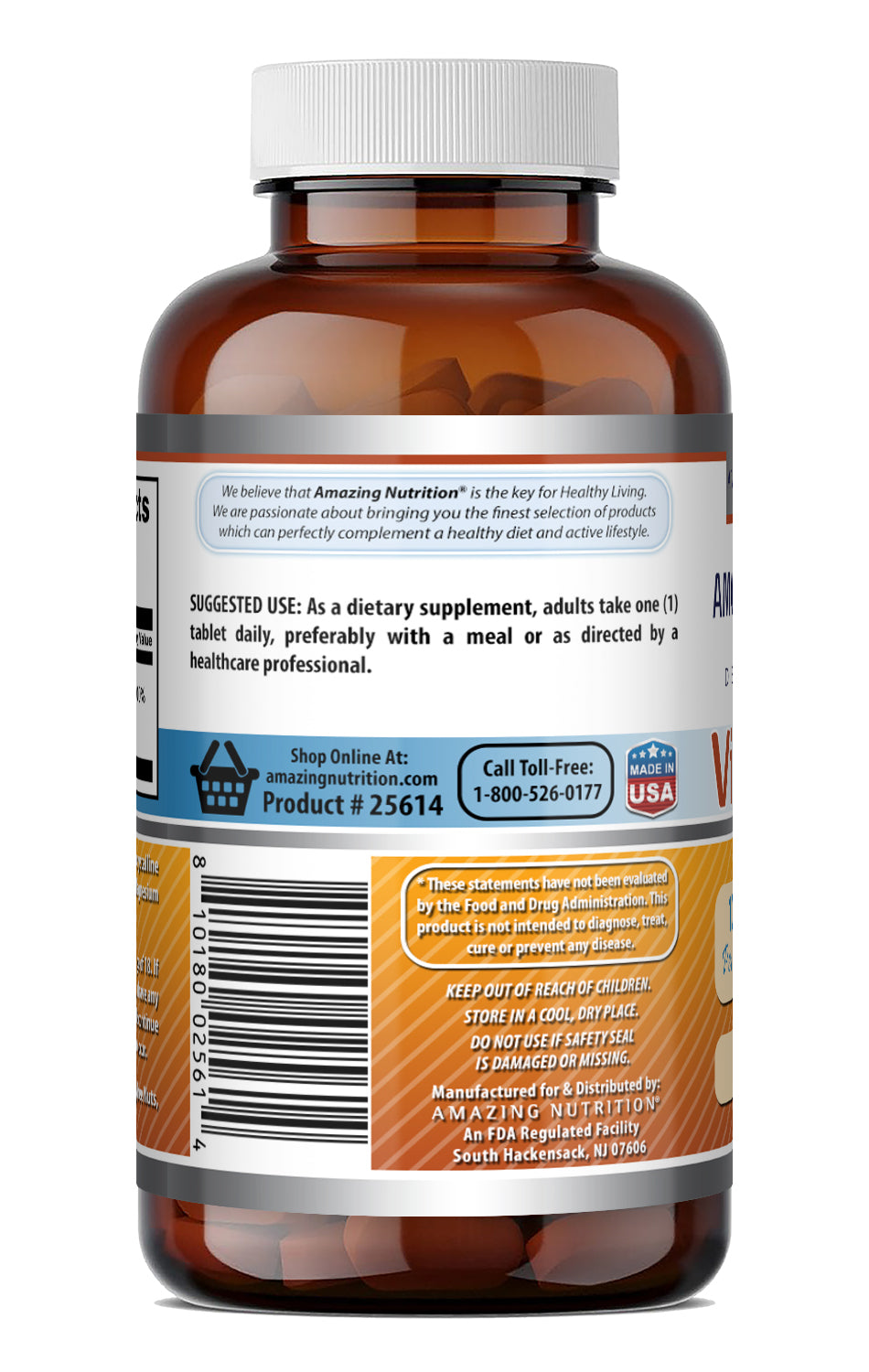 Amazing Formulas Vitamin B6 (as Pyridoxine HCl) 100 Mg | 100 Tablets
