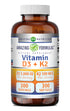 Amazing Formulas Vitamin D3 (as Cholecalciferol) 5000 IU + Vitamin K2 100 Mcg | 300 Softgels