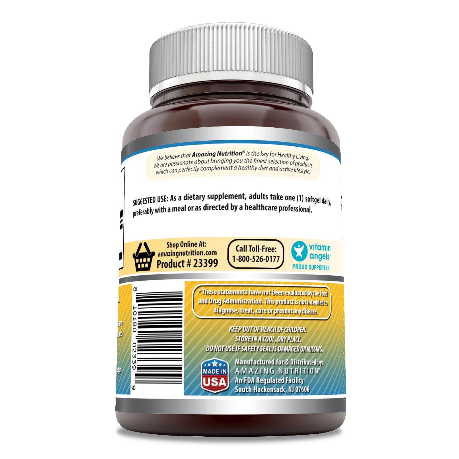 Amazing Formulas Vitamin E | 400 IU | 240 Softgels