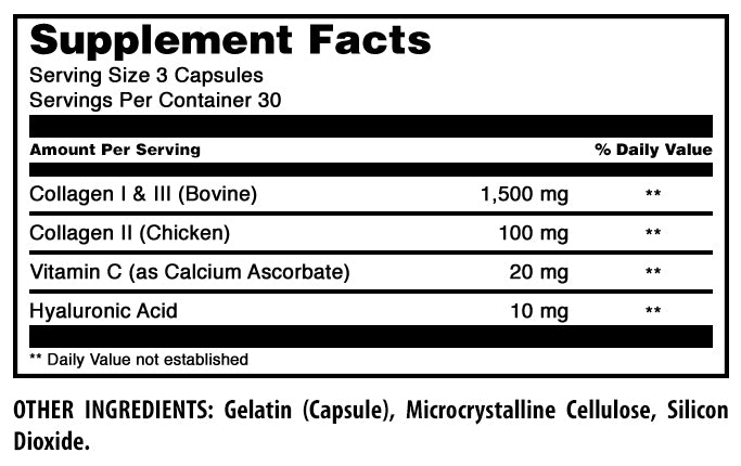 Amazing Formulas Advanced Collagen | 1600 Mg Per Serving | 90 Capsules