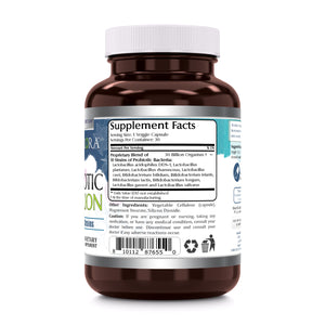 Amazing Flora Probiotic 30 Billion Supplement | 10 Strains | 30 Veggie Capsules