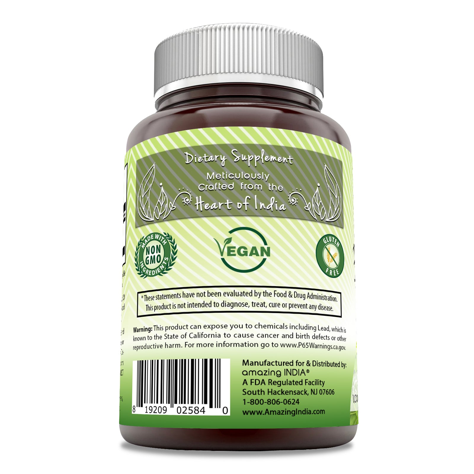 Amazing India Bitter Melon | 1000 Mg Per Serving | 240 Veggie Capsules