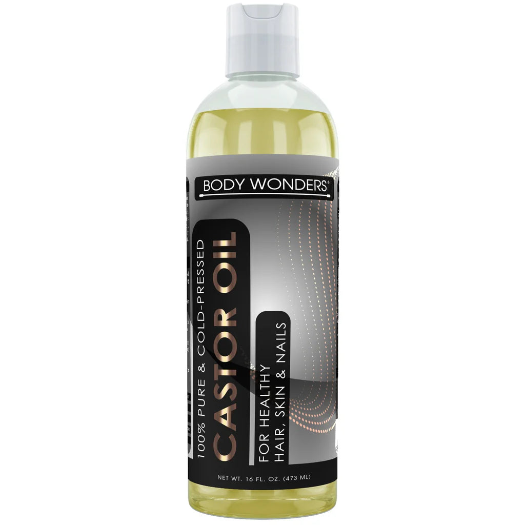 Body Wonders Castor Oil | 16 Fl. Oz (473 ml) | 100% Pure & Cold-Pressed