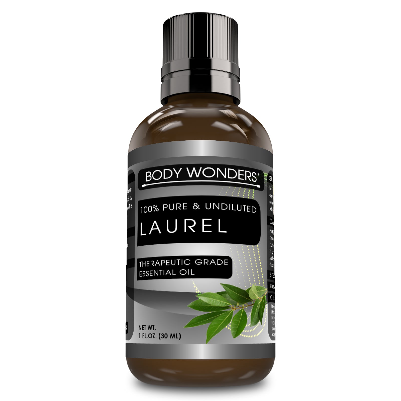 Body Wonders 100% Pure Laurel Essential Oil | 1 Fl.Oz (30 ml) | Therapeutic Grade Oil - Ideal for Aromatherapy