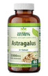 Herbal Secrets Astragalus Extract 2000 Mg per Serving | (from 500 Mg 4:1 Extract) | 120 Veggie Capsules