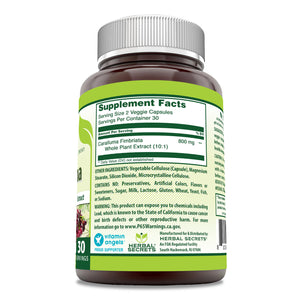 Herbal Secrets Caralluma | 800 Mg | 60 Veggie Capsules