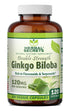 Herbal Secrets Ginkgo Biloba Extract (Double Strength) | 120 Mg | 120 Veggie Capsules