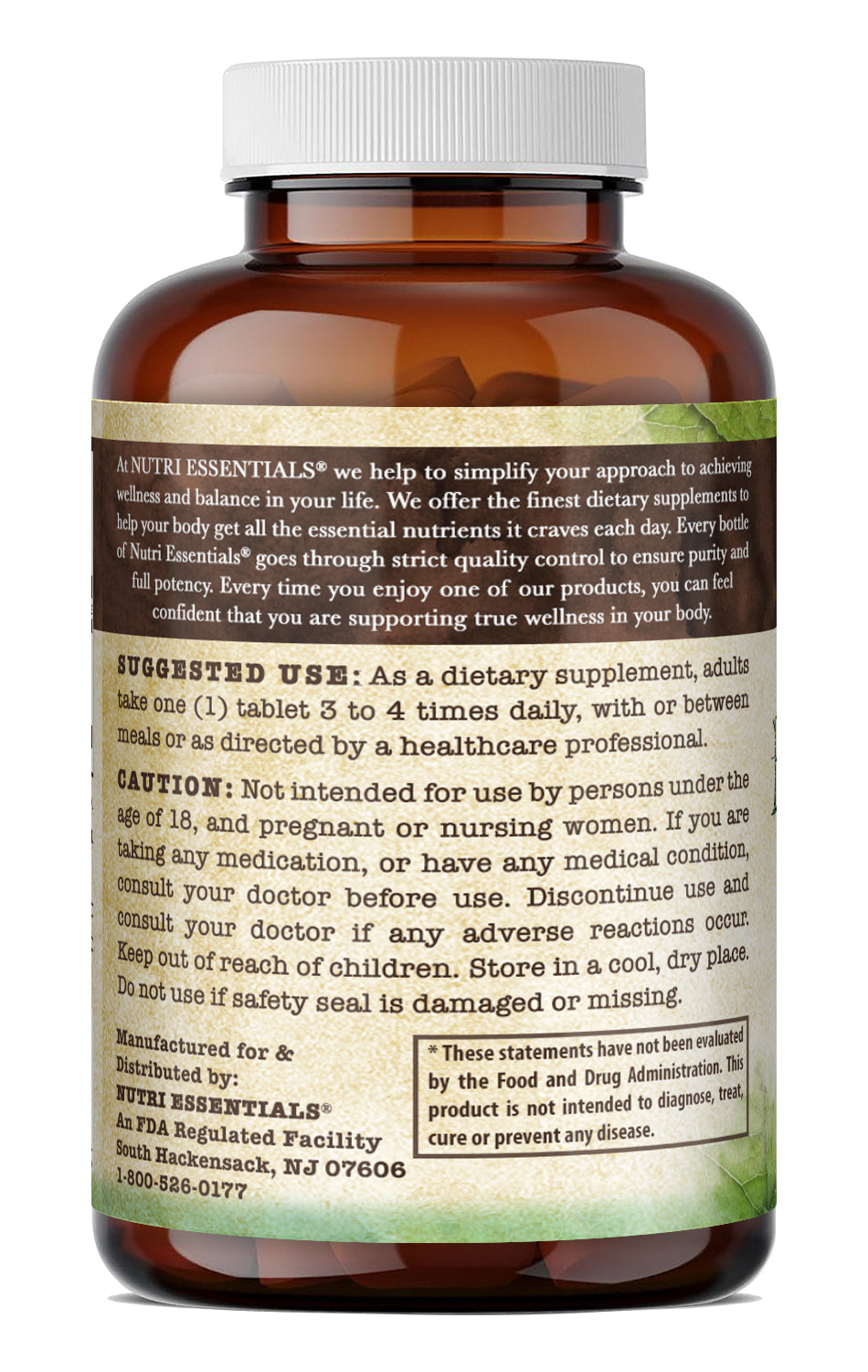 Nutri Essentials Bromelain (from Pineapple) 500 Mg | 240 Tablets