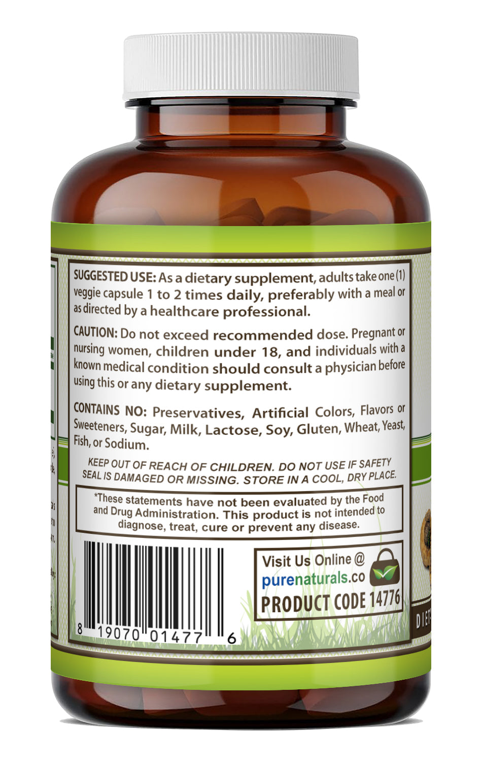 Pure Naturals Maca Root 500 Mg | 250 Veggie Capsules