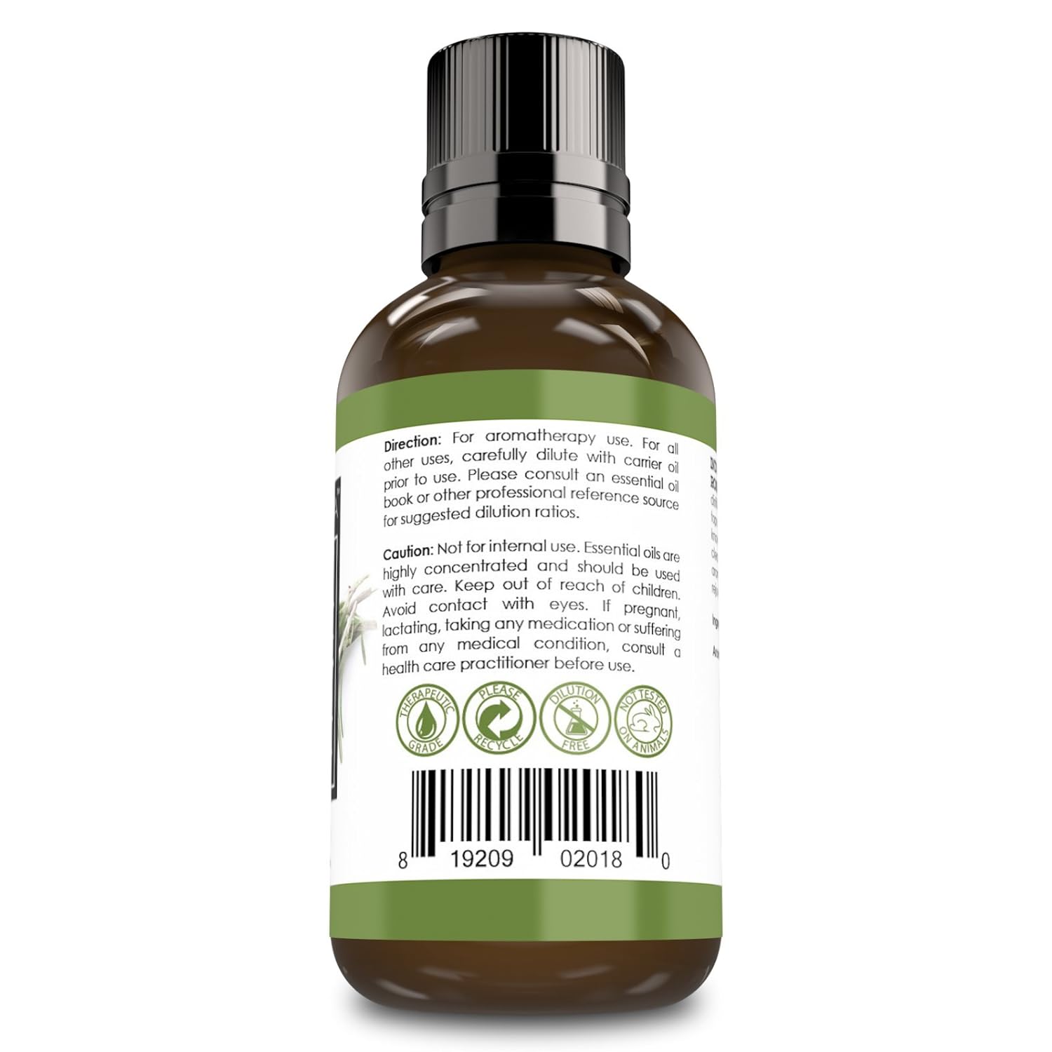 Amazing Aroma 100% Pure Rosemary Essential Oil 2 Fl. Oz.Aromatherapy Rejuvenating Therapeutic Grade Oil Ideal for Aromatherapy