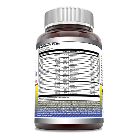 Image of Amazing Formulas Daily Multivitamin |  250 Tablets