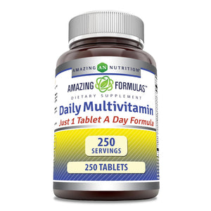 Amazing Formulas Daily Multivitamin |  250 Tablets