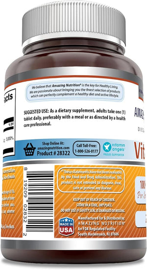 Amazing Formulas Vitamin B6 | 100 Mg | 250 Tablets