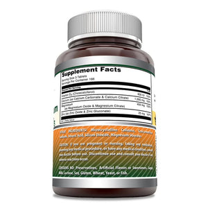 Amazing Formulas Calcium Magnesium Zinc + Vitamin D3 | 500 Tablets