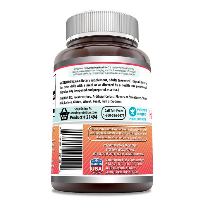 Amazing Formulas Hawthorn Berries | 565 mg | 120 Capsules