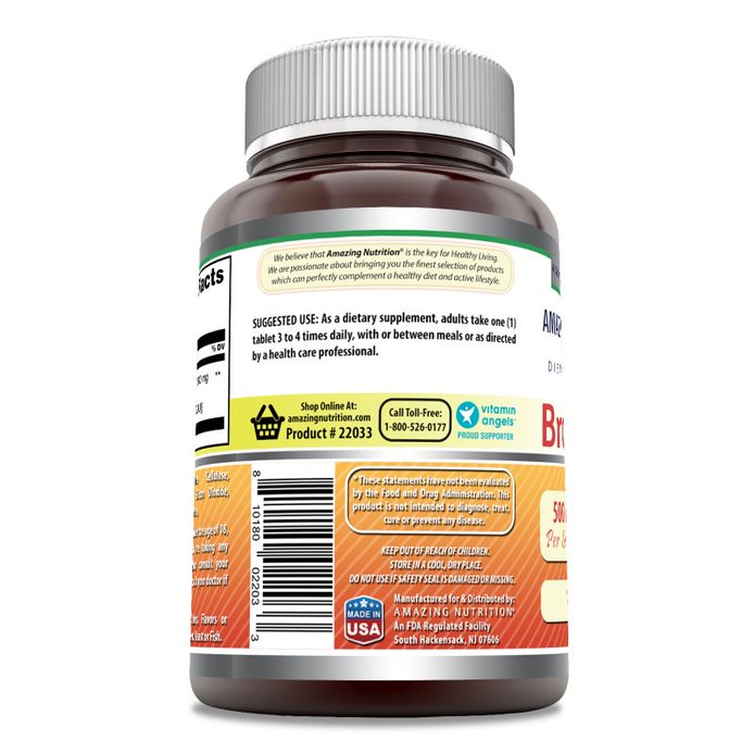 Amazing Formulas Bromelain | 500 Mg | 120 Tablets